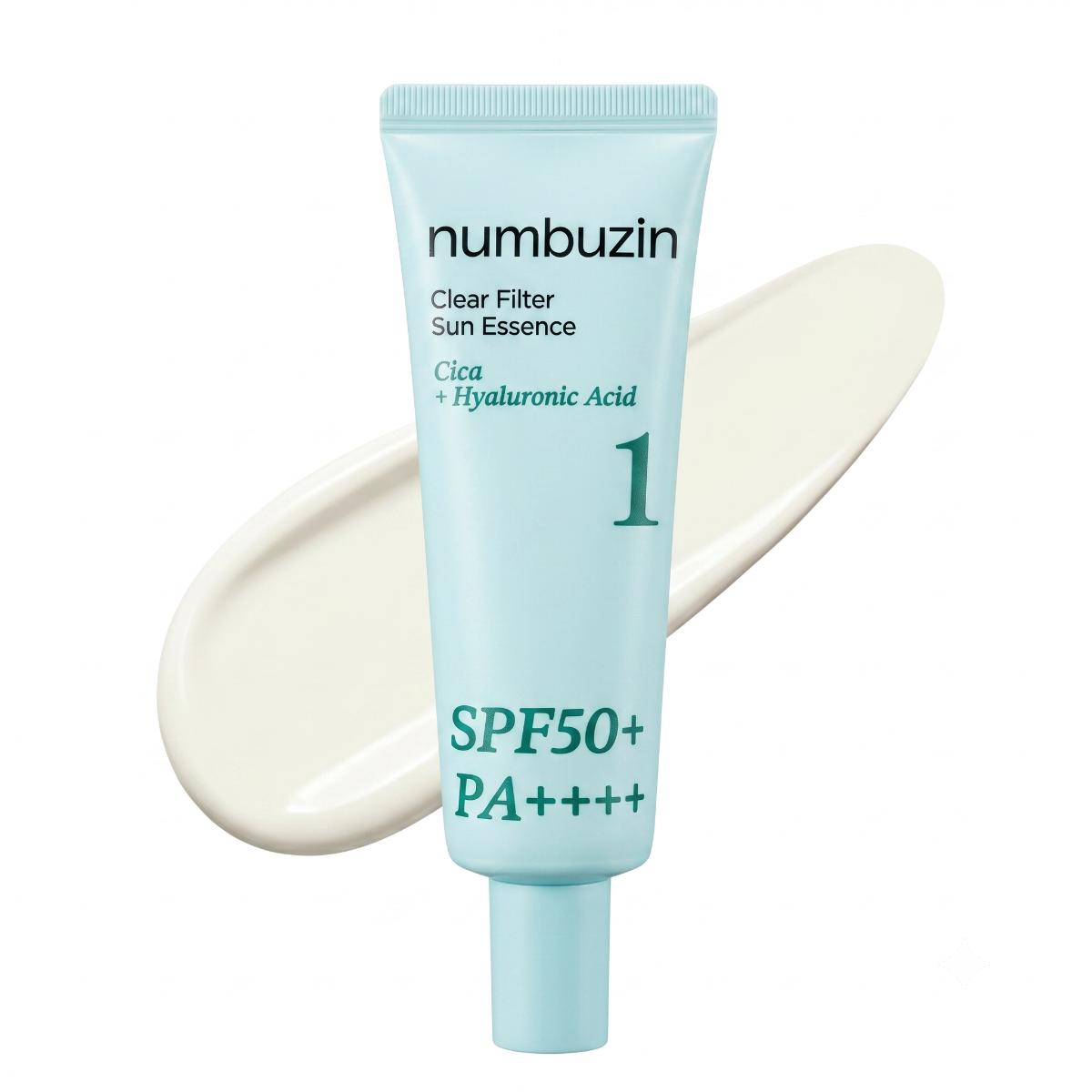 numbuzin No.1 Clear Filter Sun Essence SPF50+ PA++++ 50ml